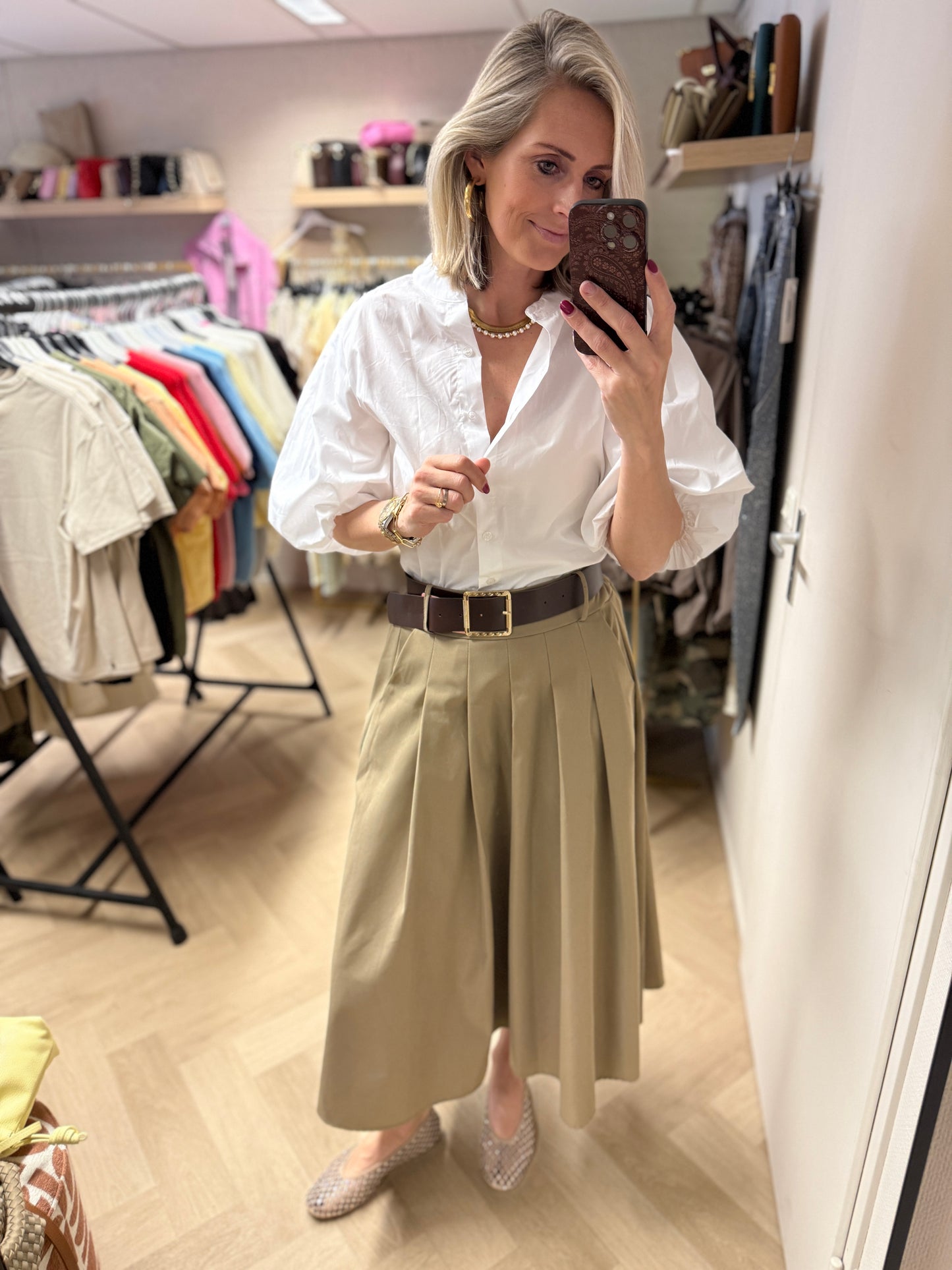 Rok Sharon Plooi Camel