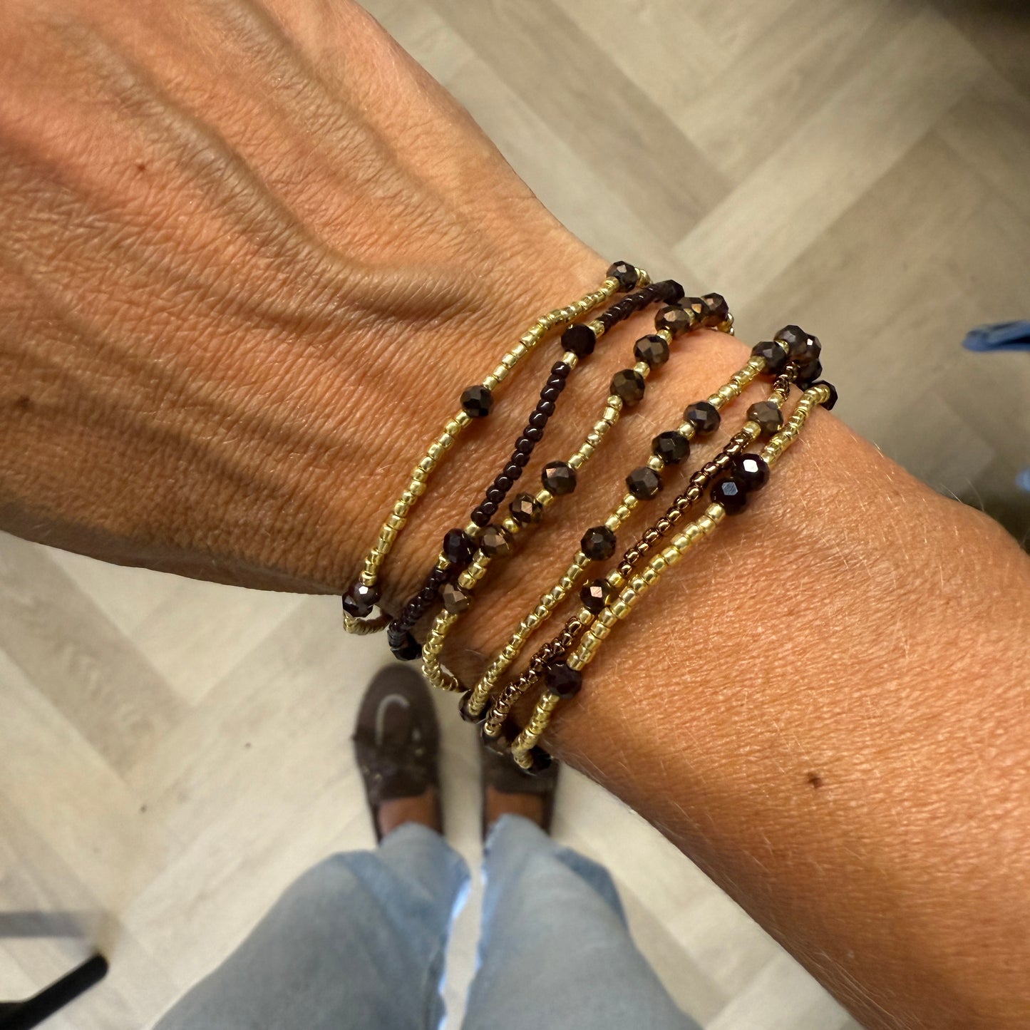 Armband Set Cannes Small Choco