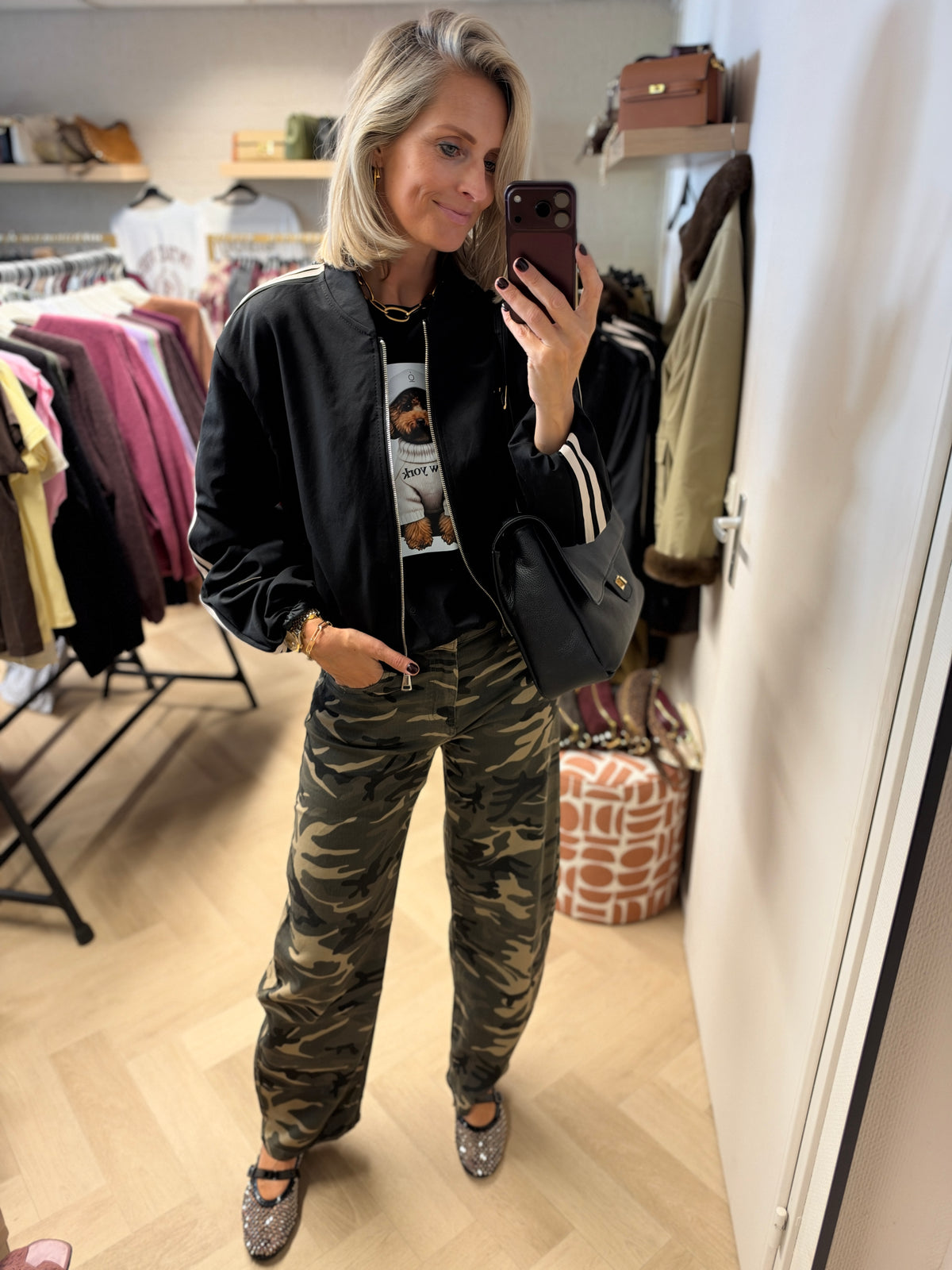 Jeans Toxic Balloon Armyprint Groen