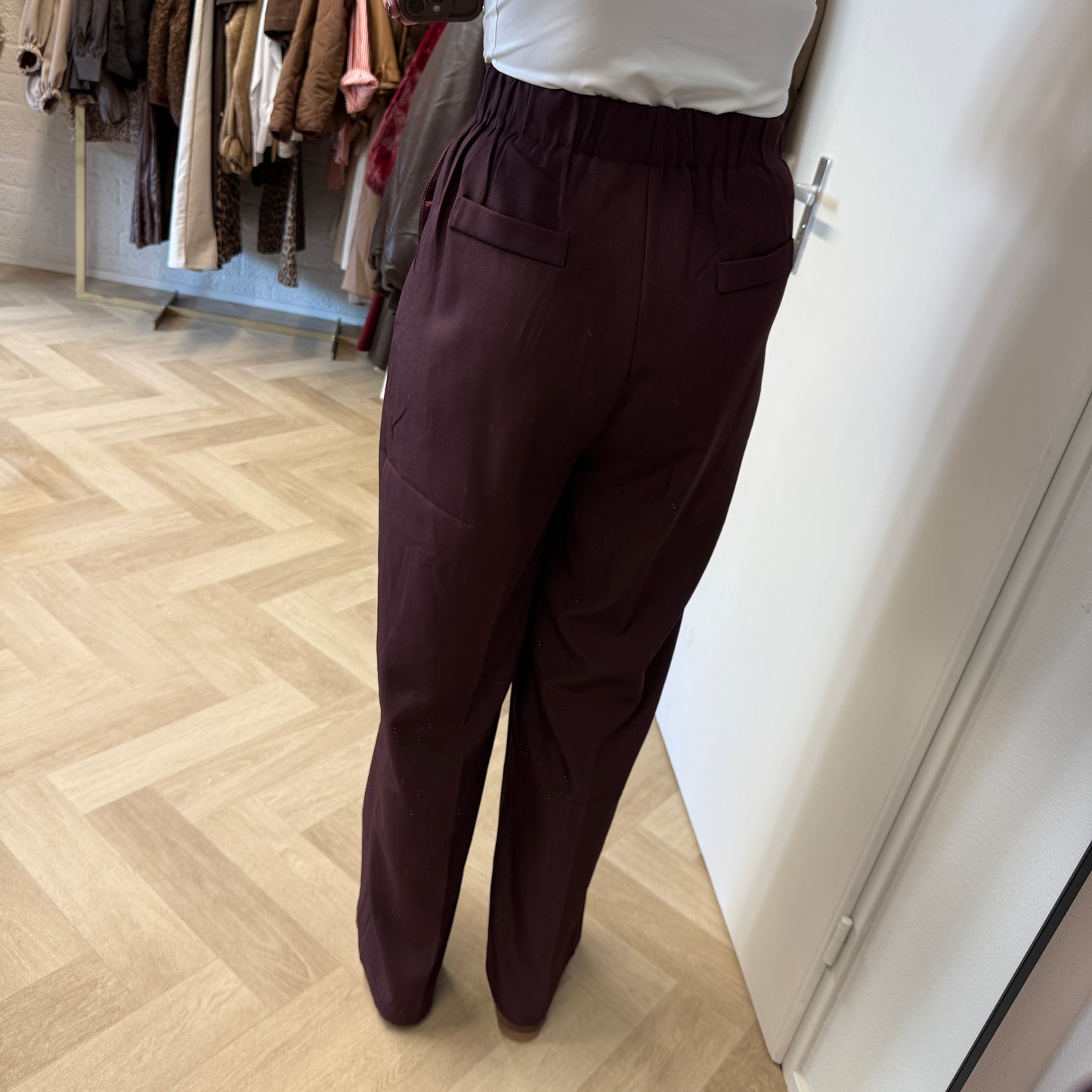 Pantalon Sharon Tall Burgundy
