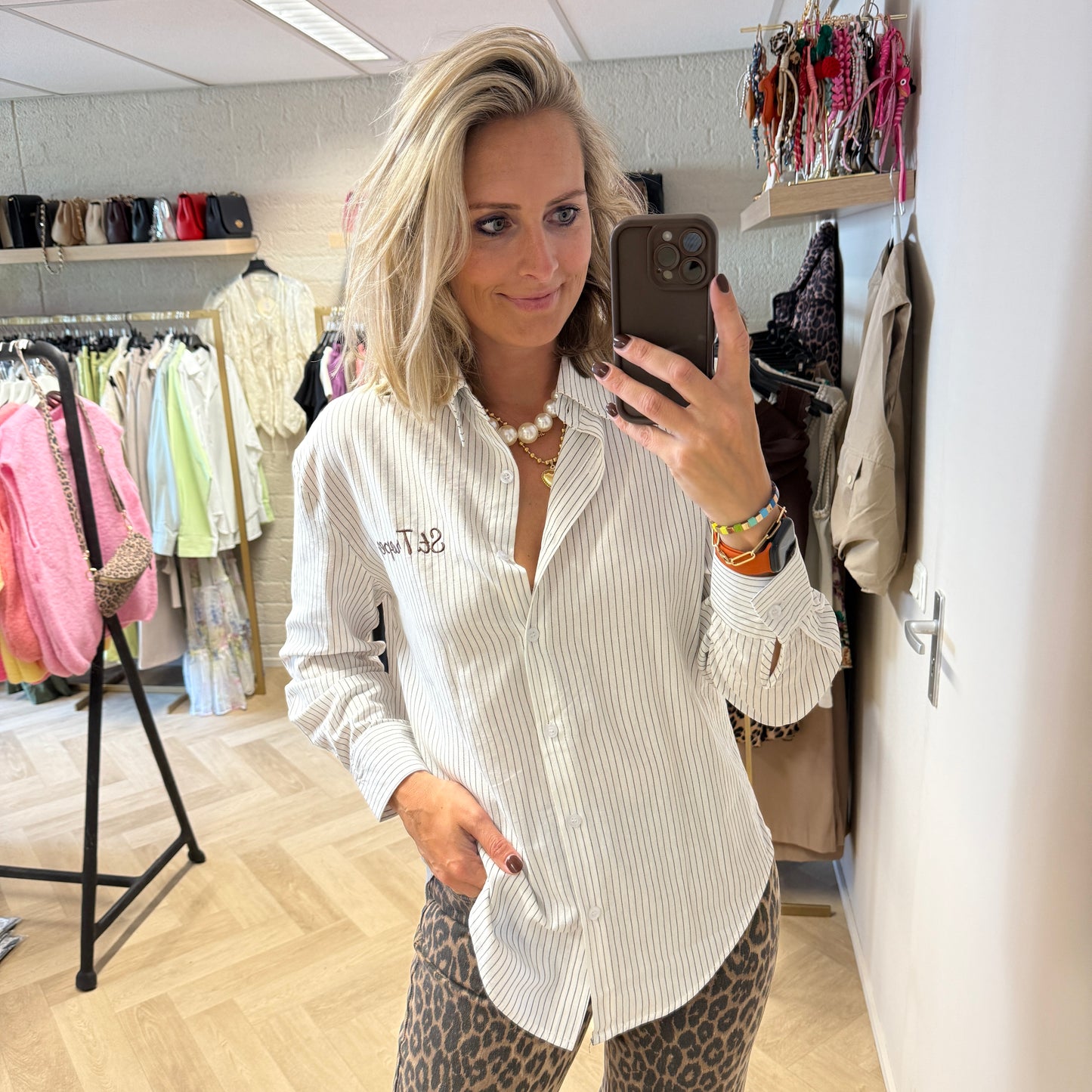 Blouse St Tropez Choco