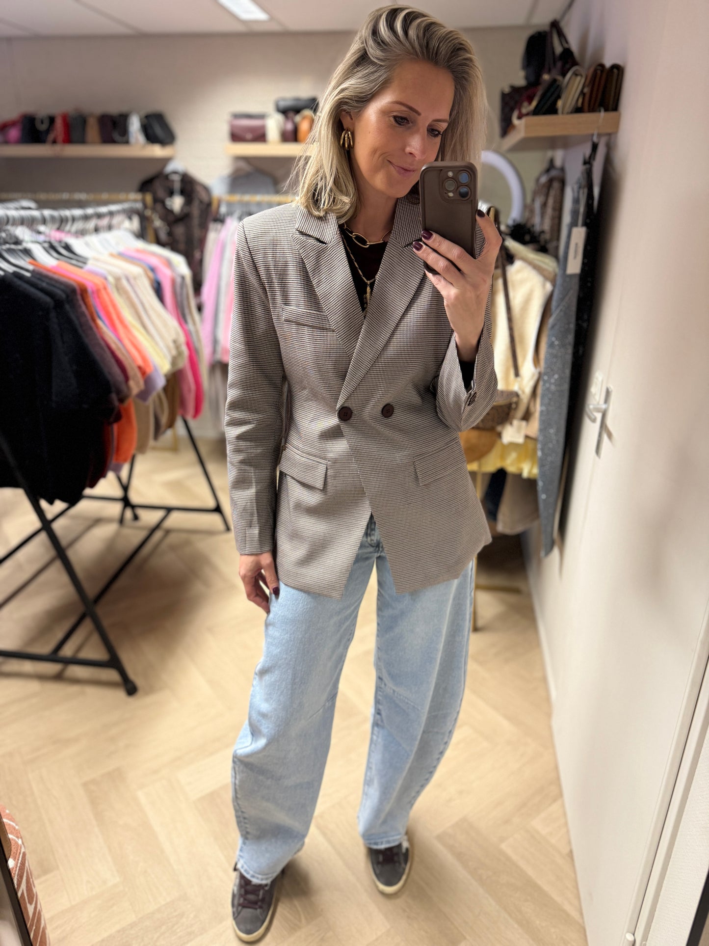 Blazer Silvi Pied De Poule