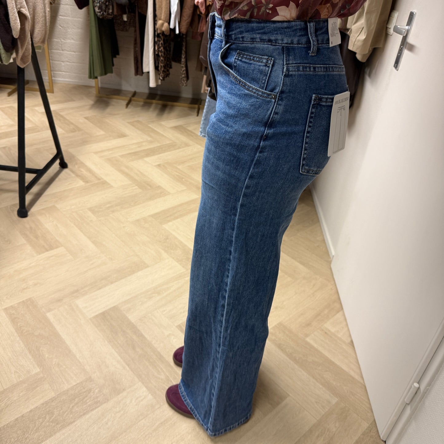 Jeans Missy Wide Legg Medium Blue