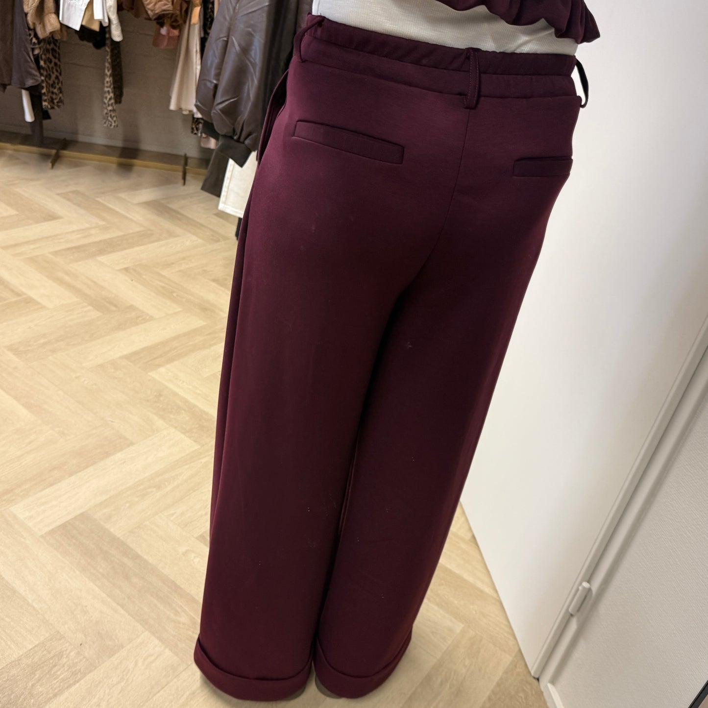 Pantalon Stef Aubergine
