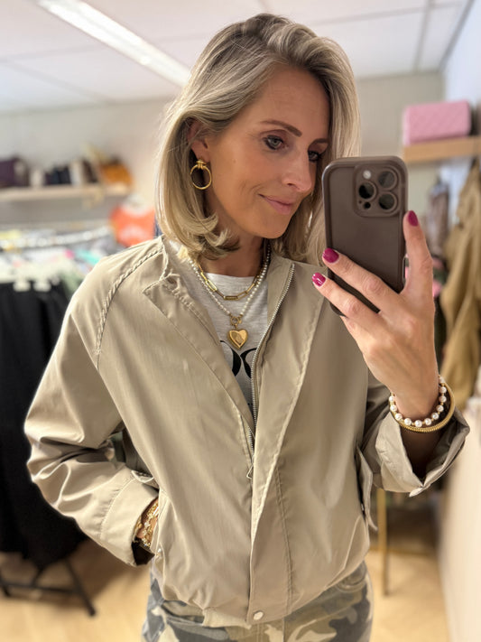Jack Norah Round Neck Beige
