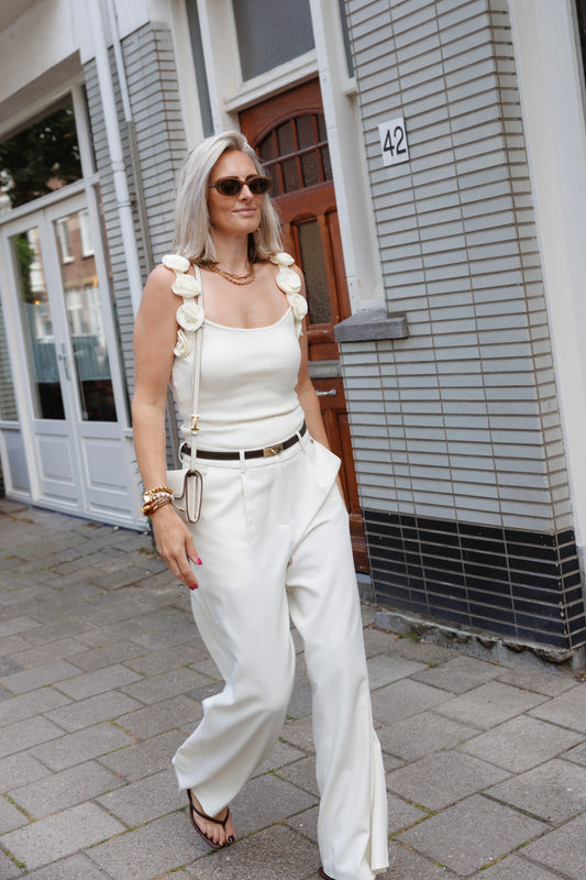 Pantalon Farah Offwhite
