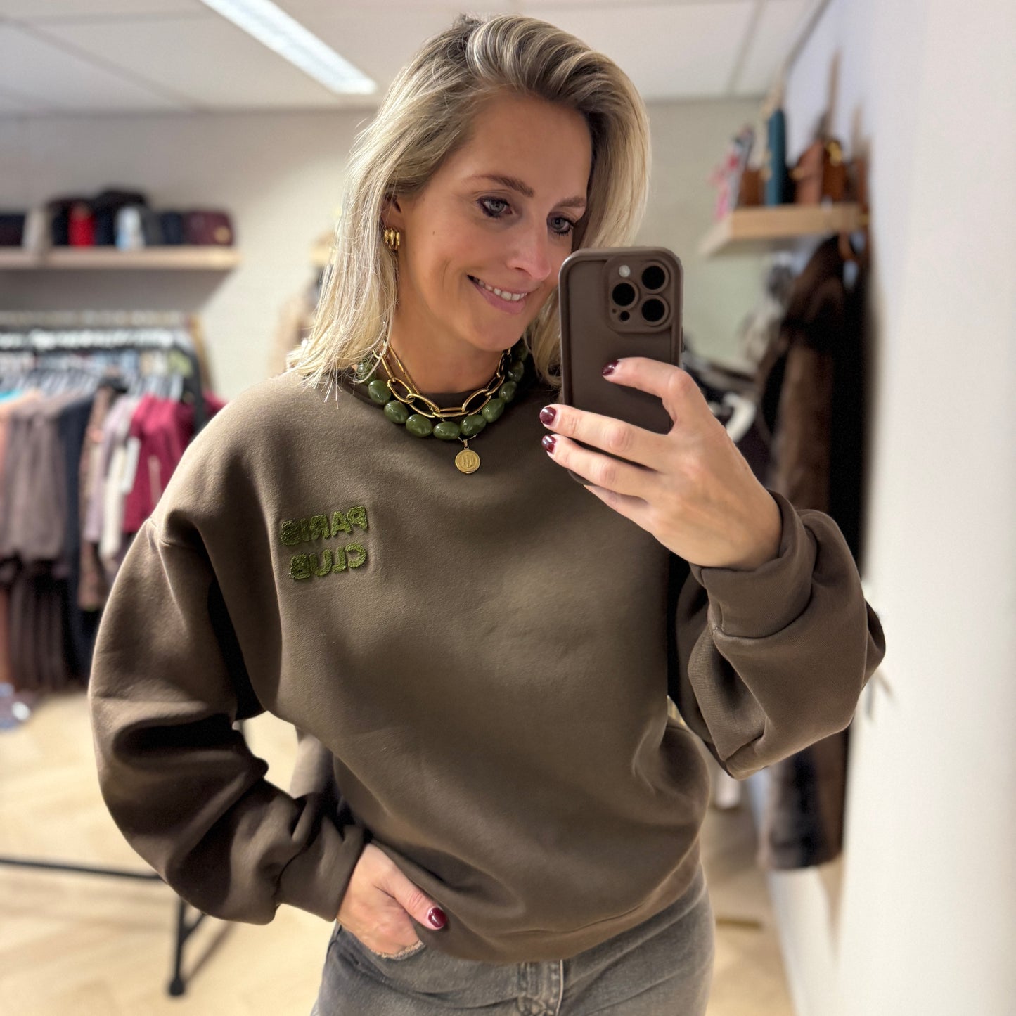 Sweater Paris Club Choco