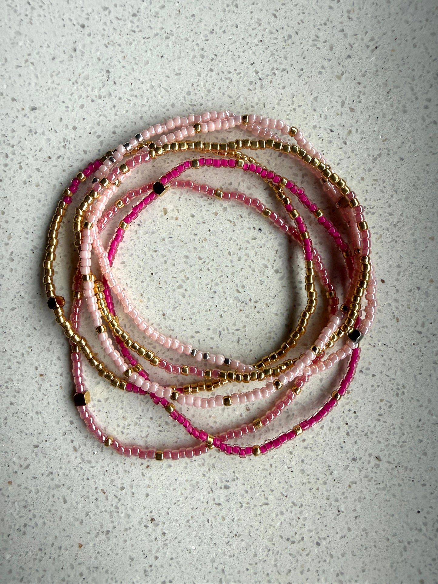 Armband Set Cannes Small Roze