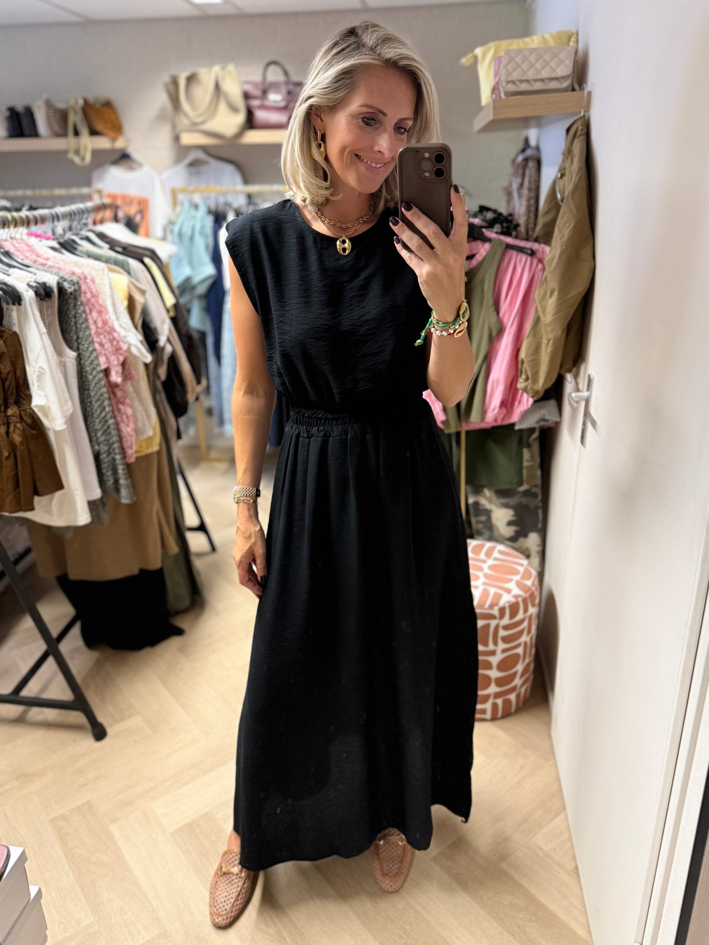 Co Ord Set Jurk Lola Zwart