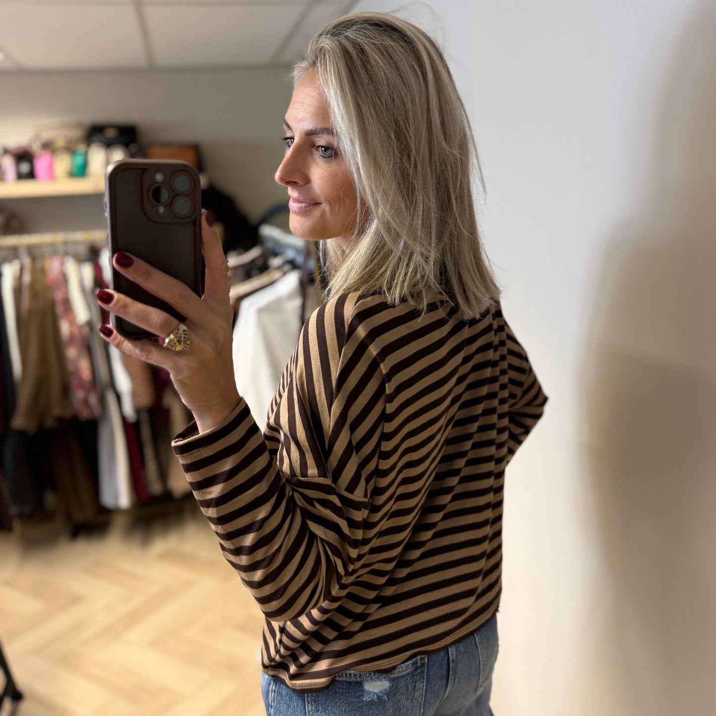 Shirt Macy Streep Caramel Bruin
