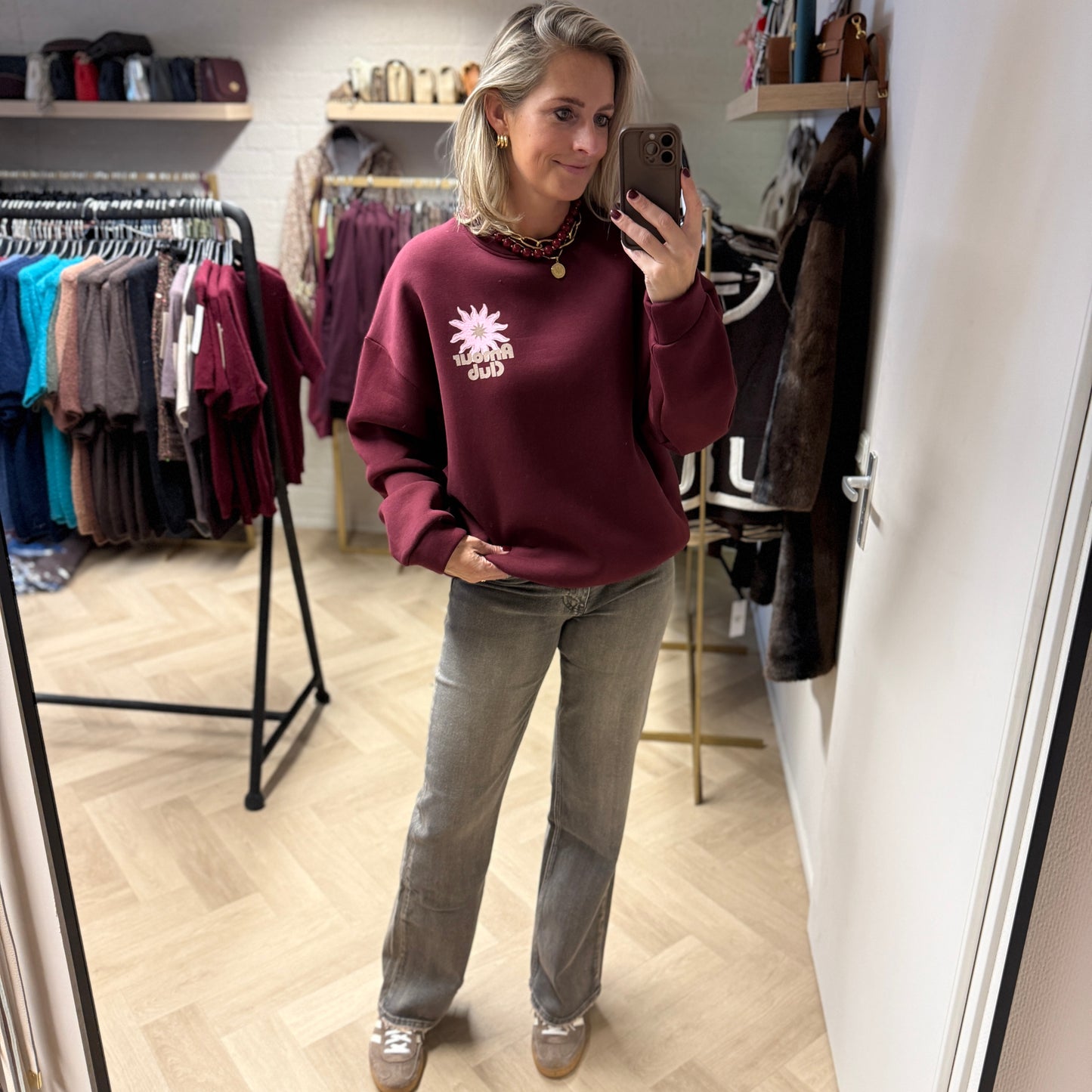 Sweater Amour Club Burgundy