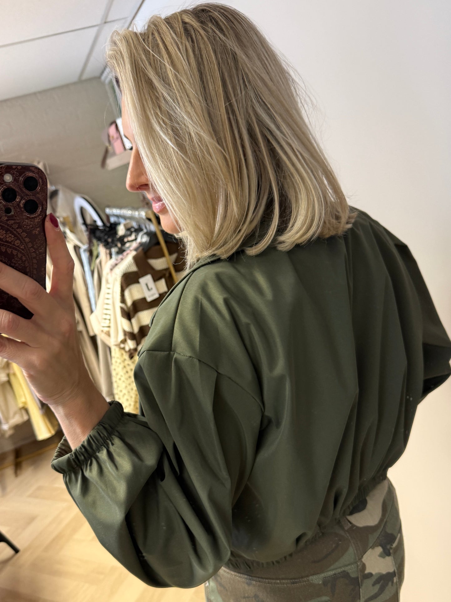 Jas Trench Armygroen