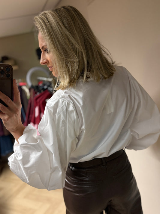 Blouse Fenna Pofmouw Wit