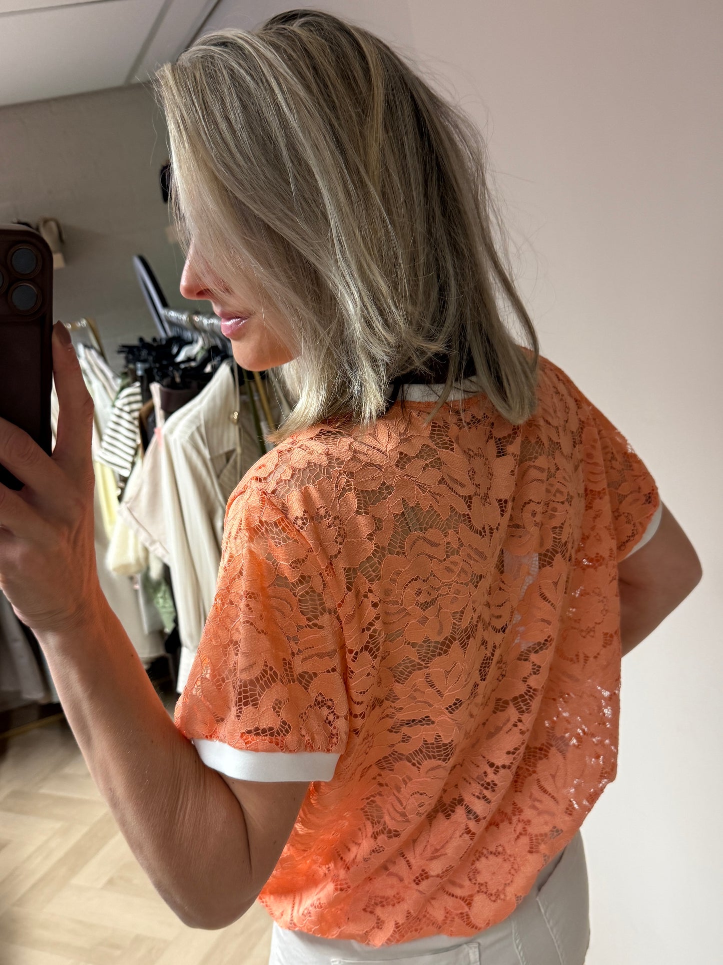 Shirt Lucy L'Amour Paris Peach