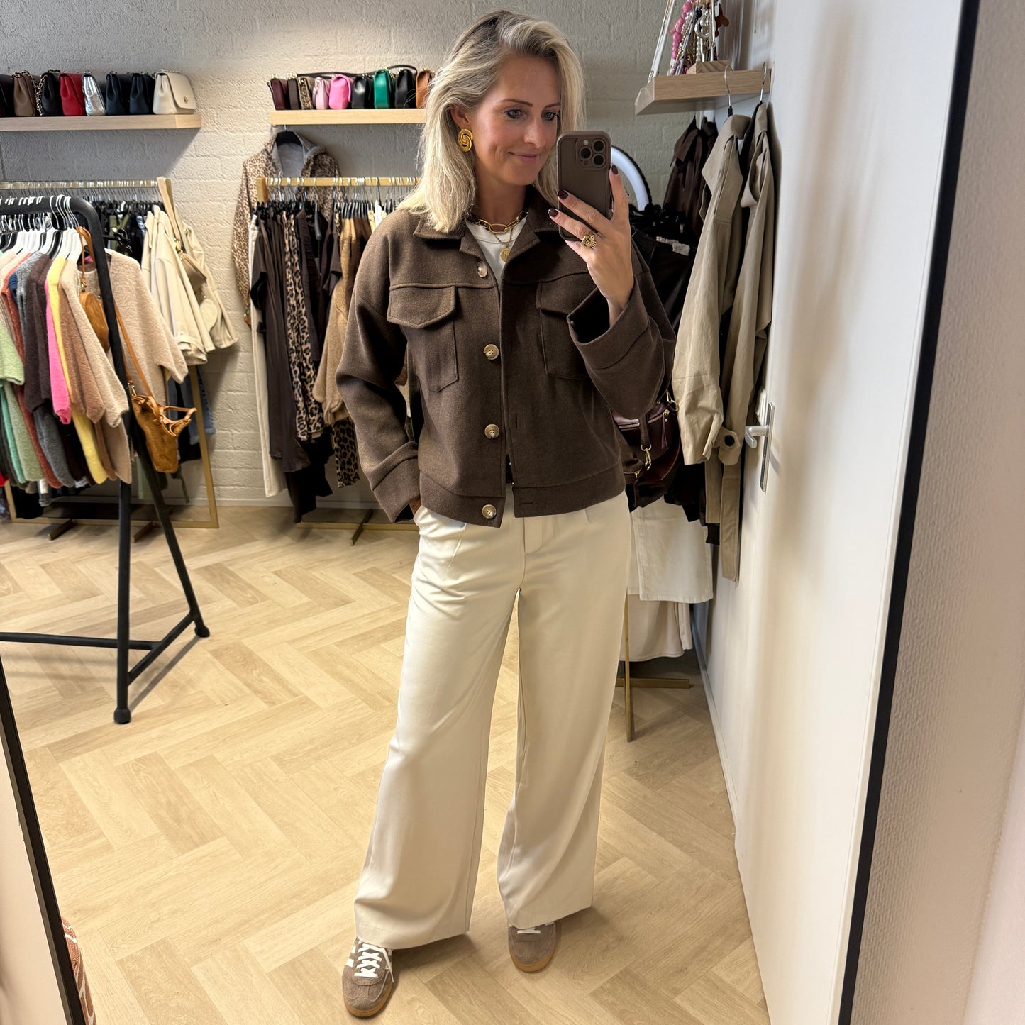 Jack/Vest Hannah Choco Bruin