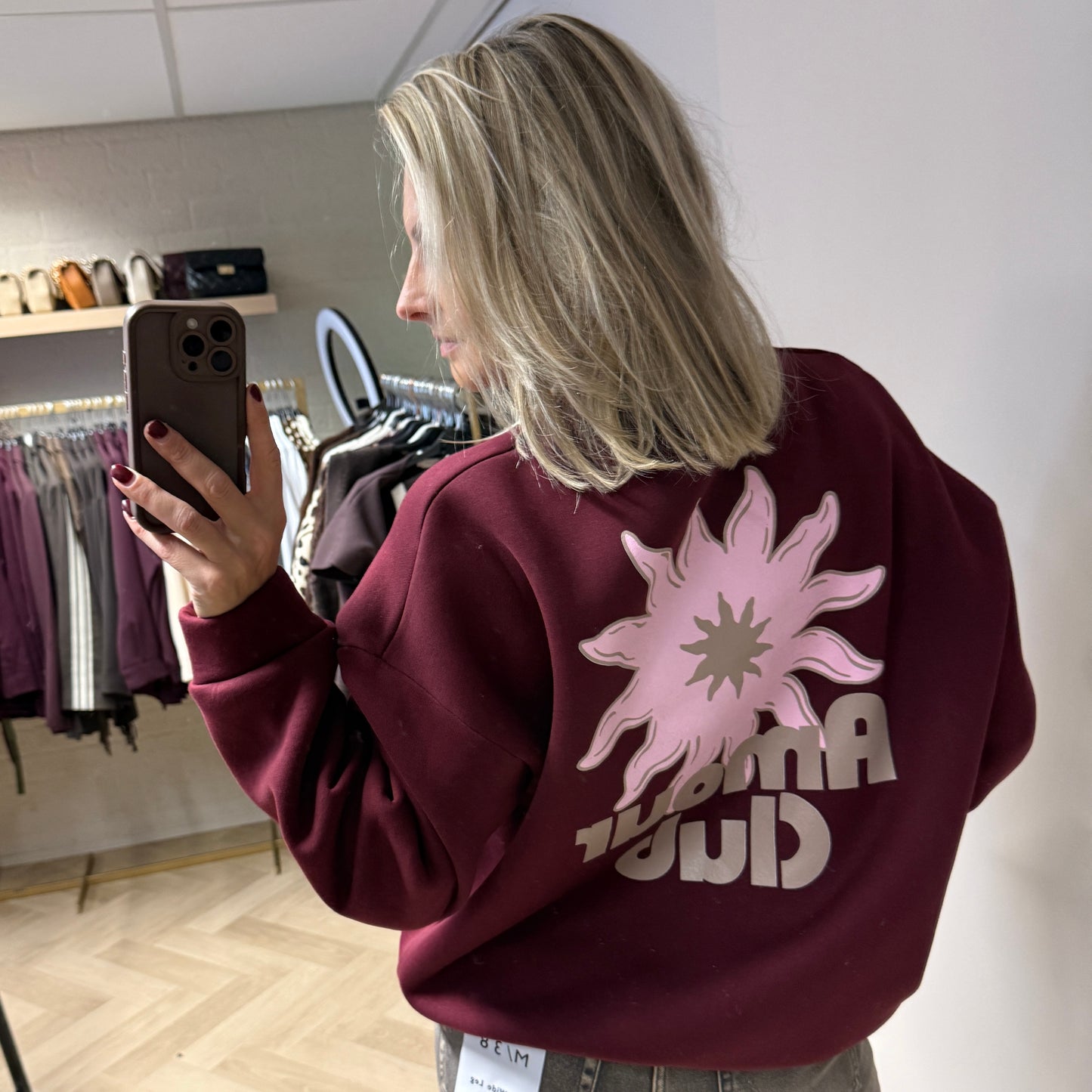 Sweater Amour Club Burgundy