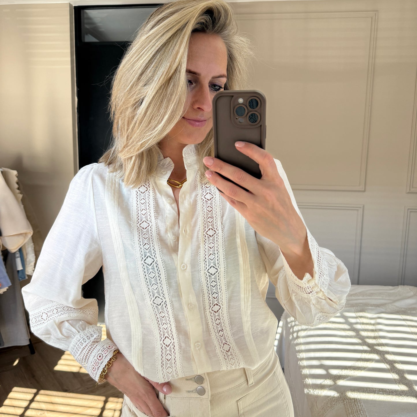 Blouse Muse Zand
