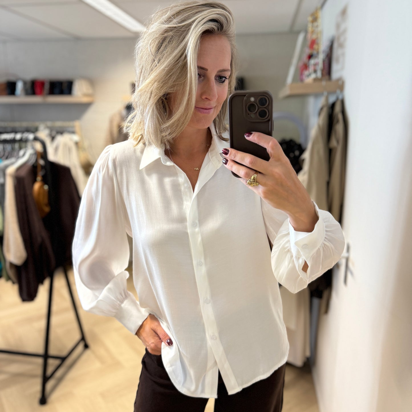 Blouse Carmen Wit