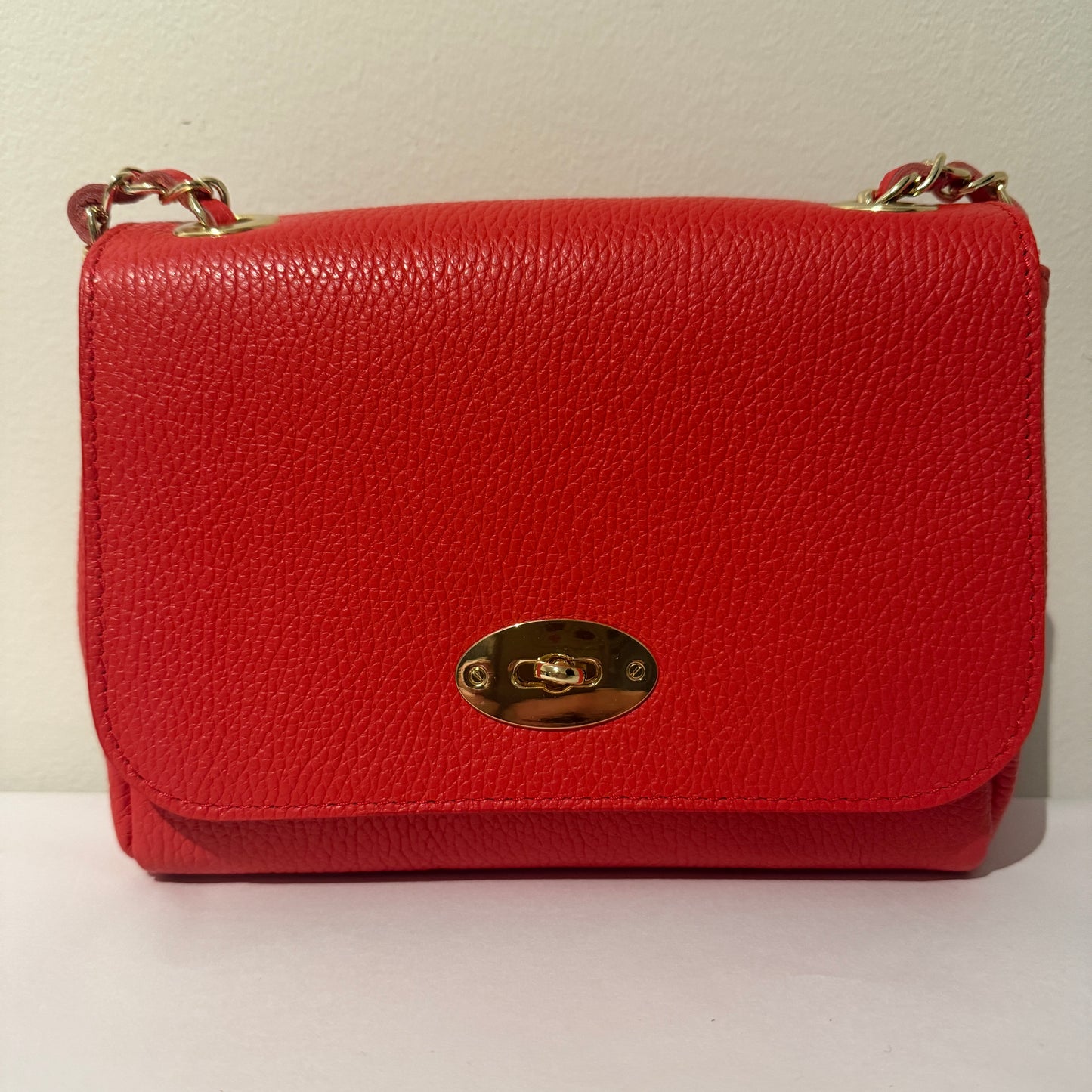 Tas Nina Leder Rood