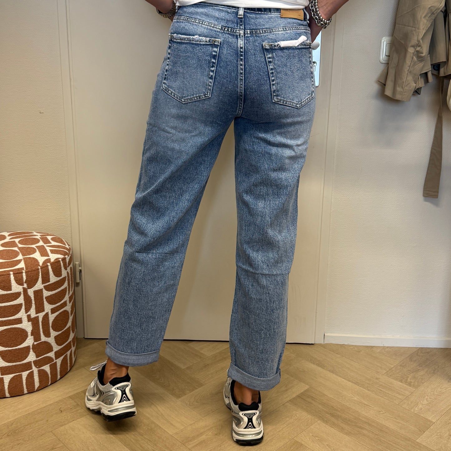 Jeans Steffie Mom Fit Medium Blue