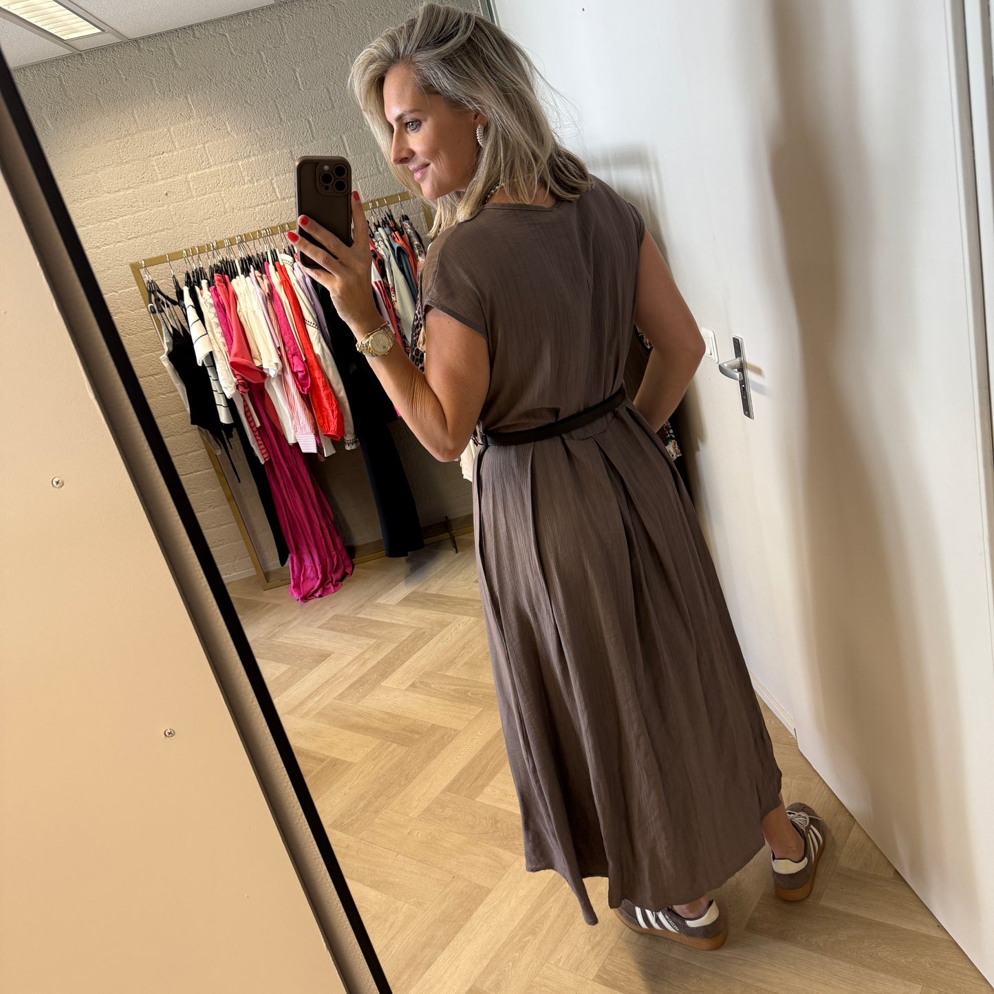 Jurk Mandy Taupe