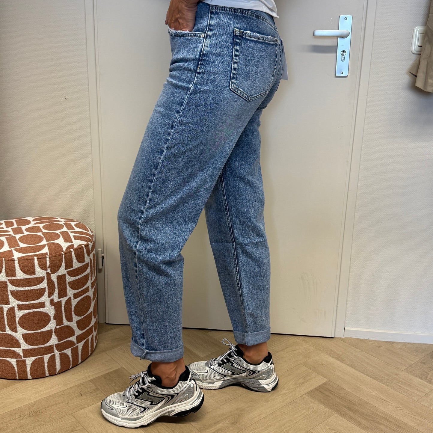 Jeans Steffie Mom Fit Medium Blue