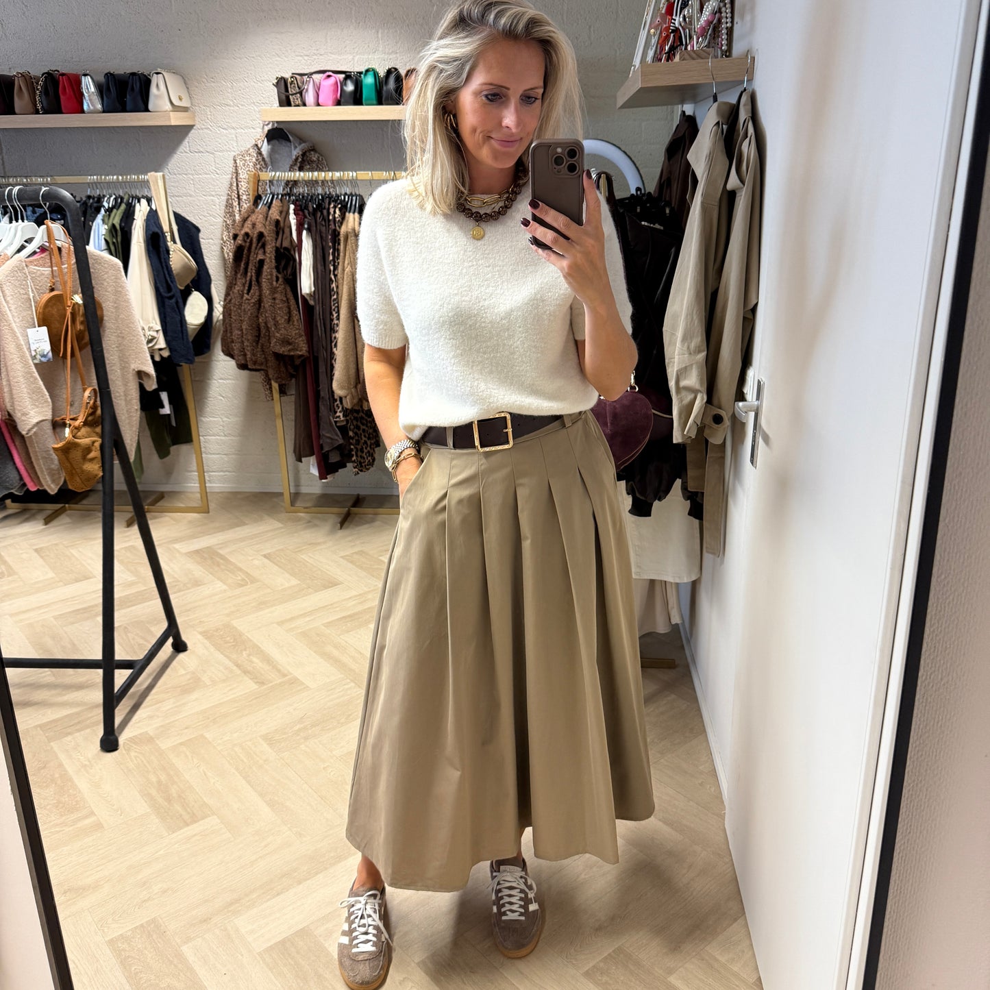 Rok Anna Riem Beige