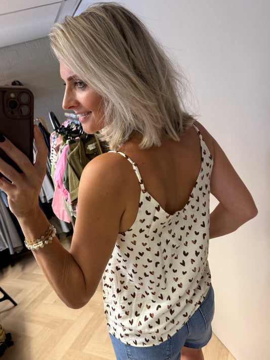 Top Lucy Hartjes Wit