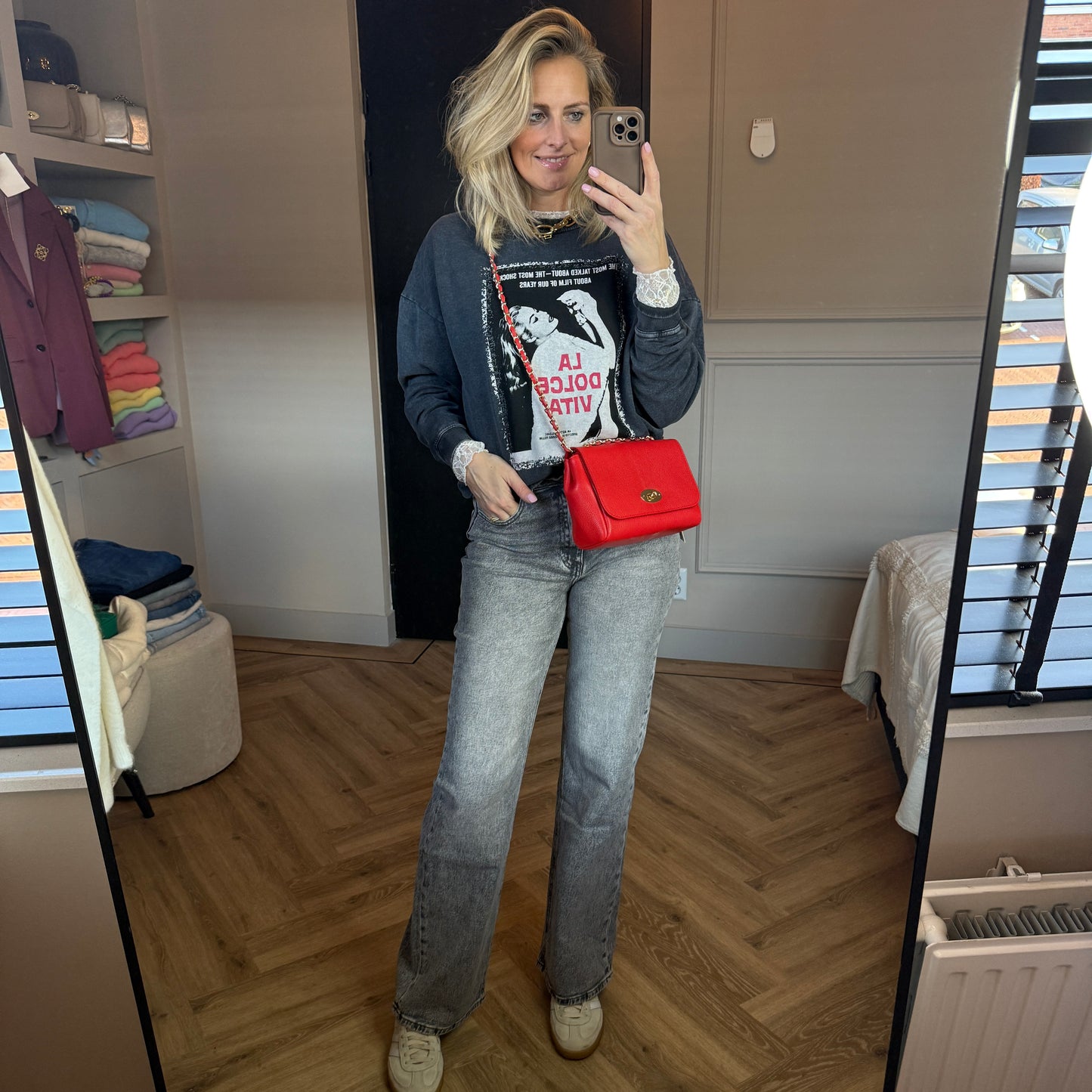 Sweater La Dolce Vita Grijs