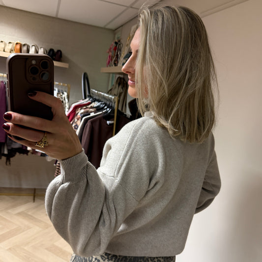 Trui Isa Viscose Taupe