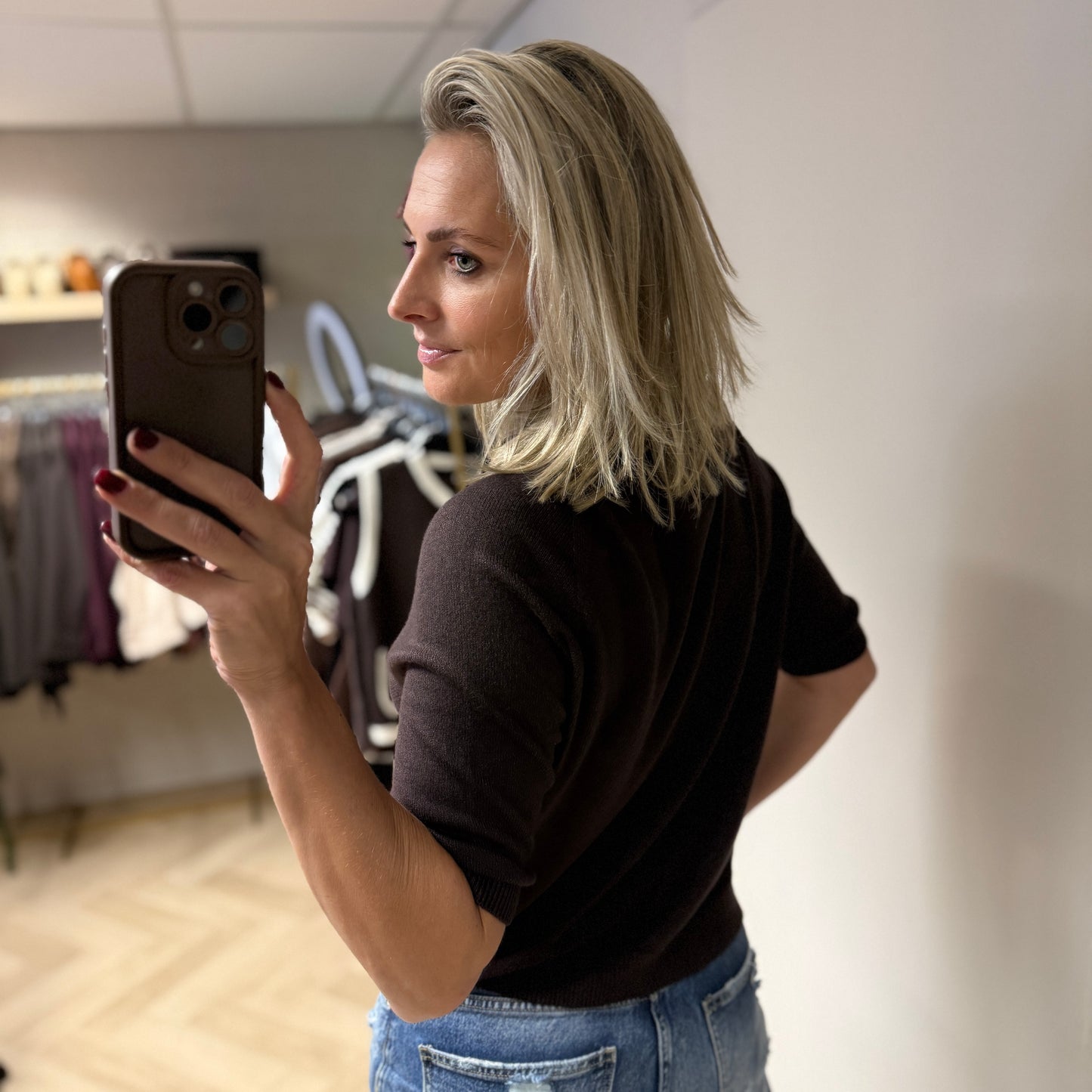 Trui Suzie Viscose Choco