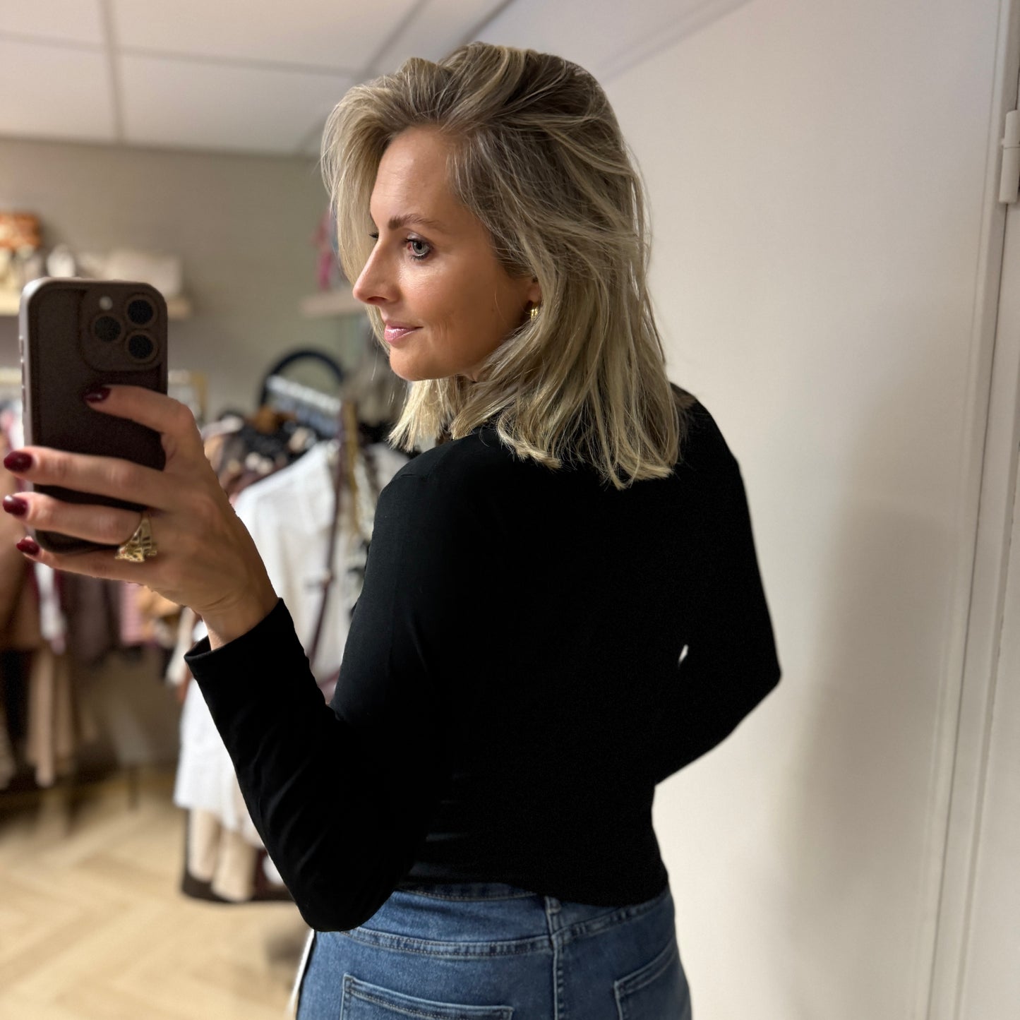 Colletje Dewi Basis Zwart