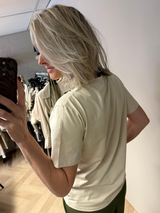 T-shirt Anne Beige