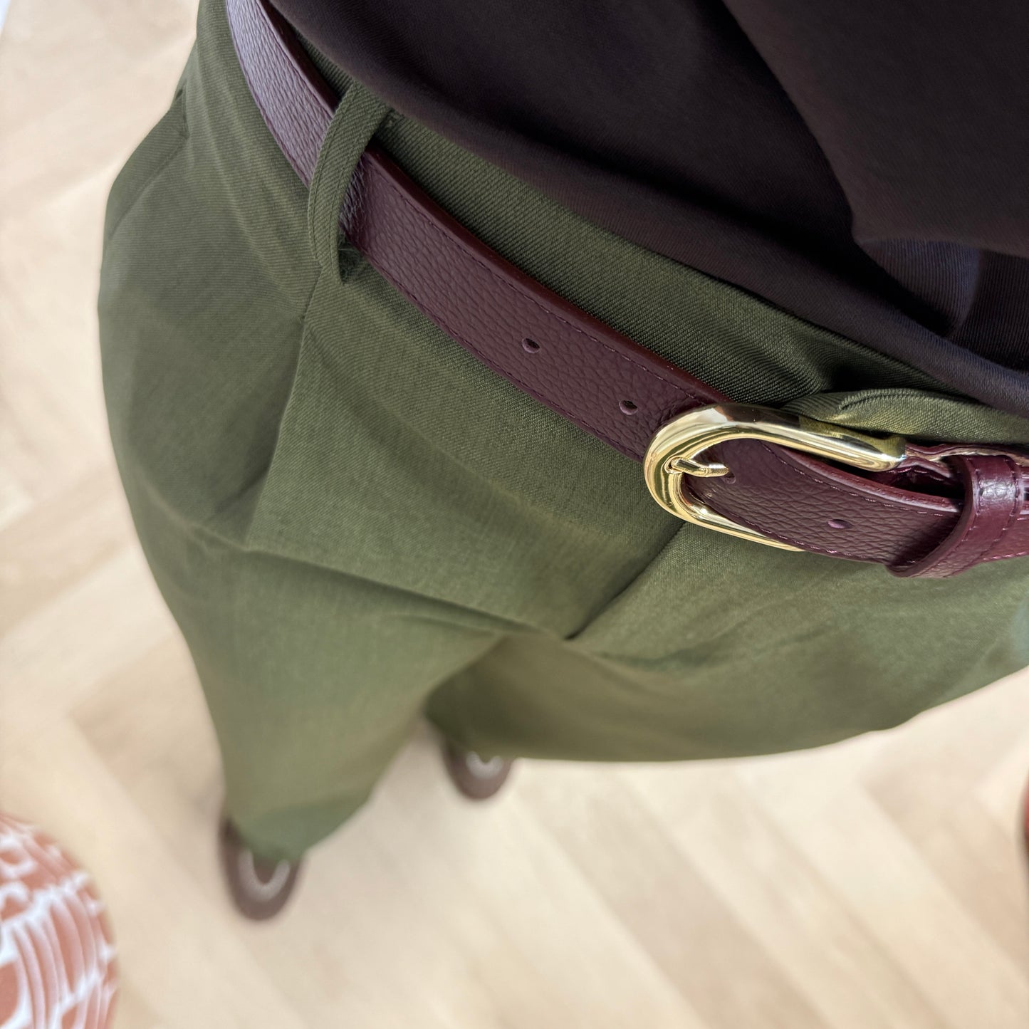 Pantalon Ellie Armygroen