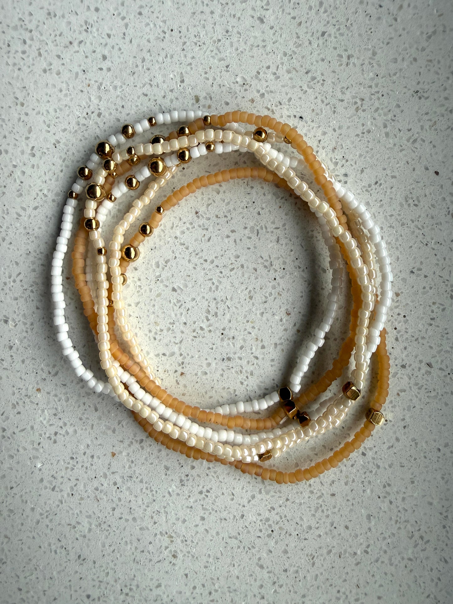 Armband Set Cannes Small Nude