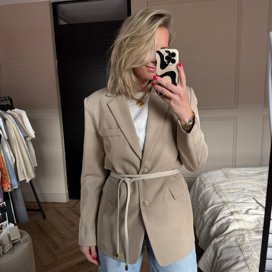 Knoop Ceintuur Alicia Offwhite