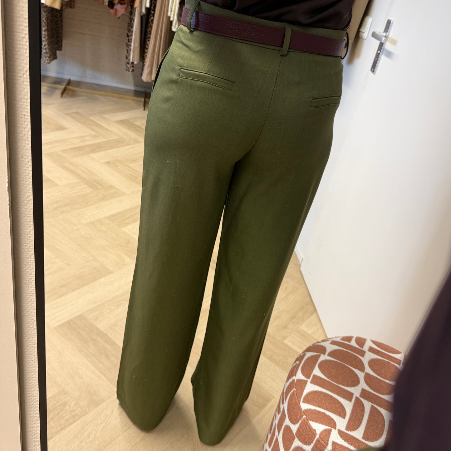 Pantalon Ellie Armygroen