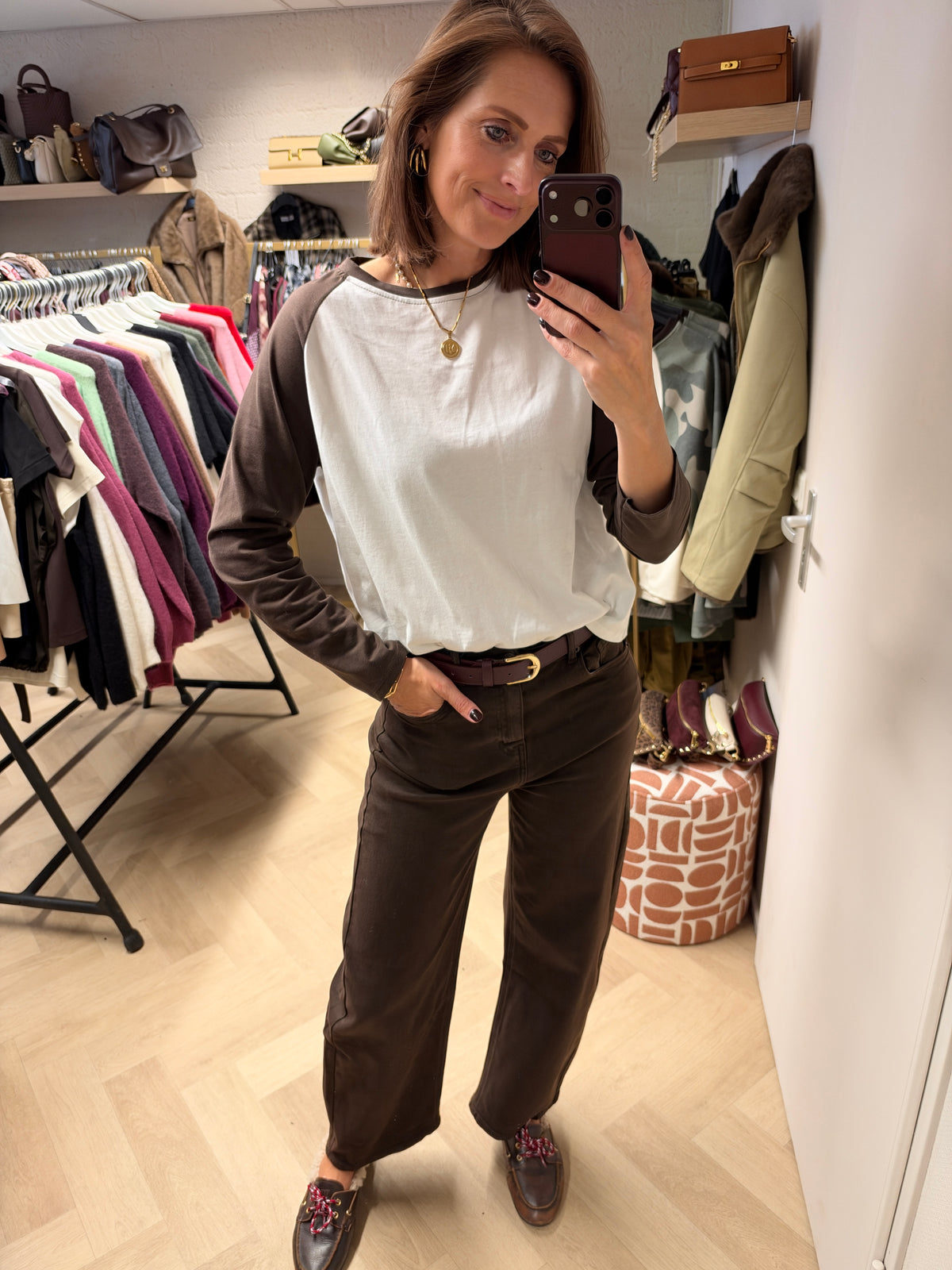 Jeans Jewelly Balloon Bruin