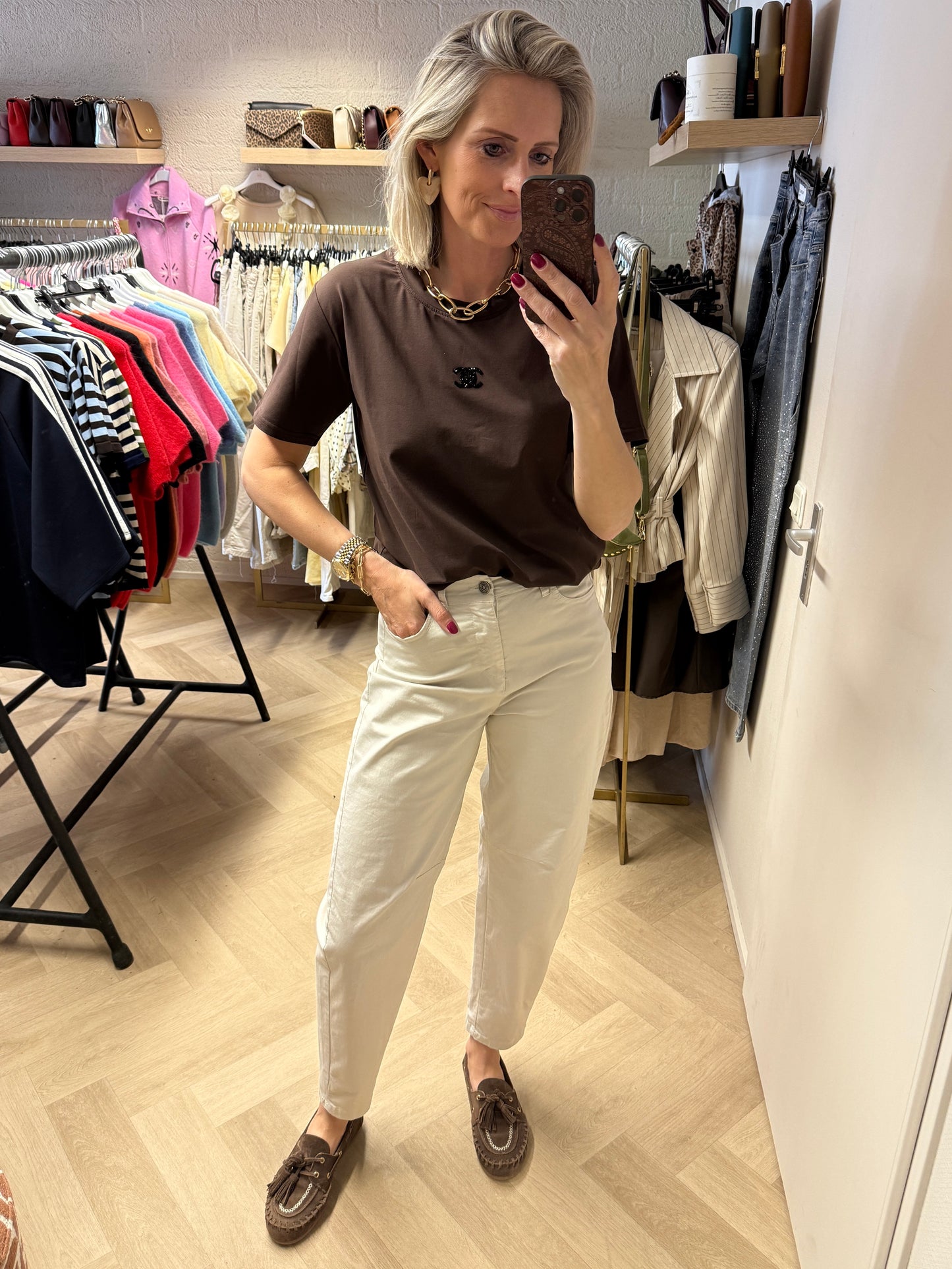T-shirt Anne Choco