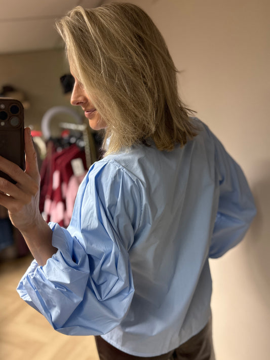 Blouse Fenna Pofmouw Lichtblauw