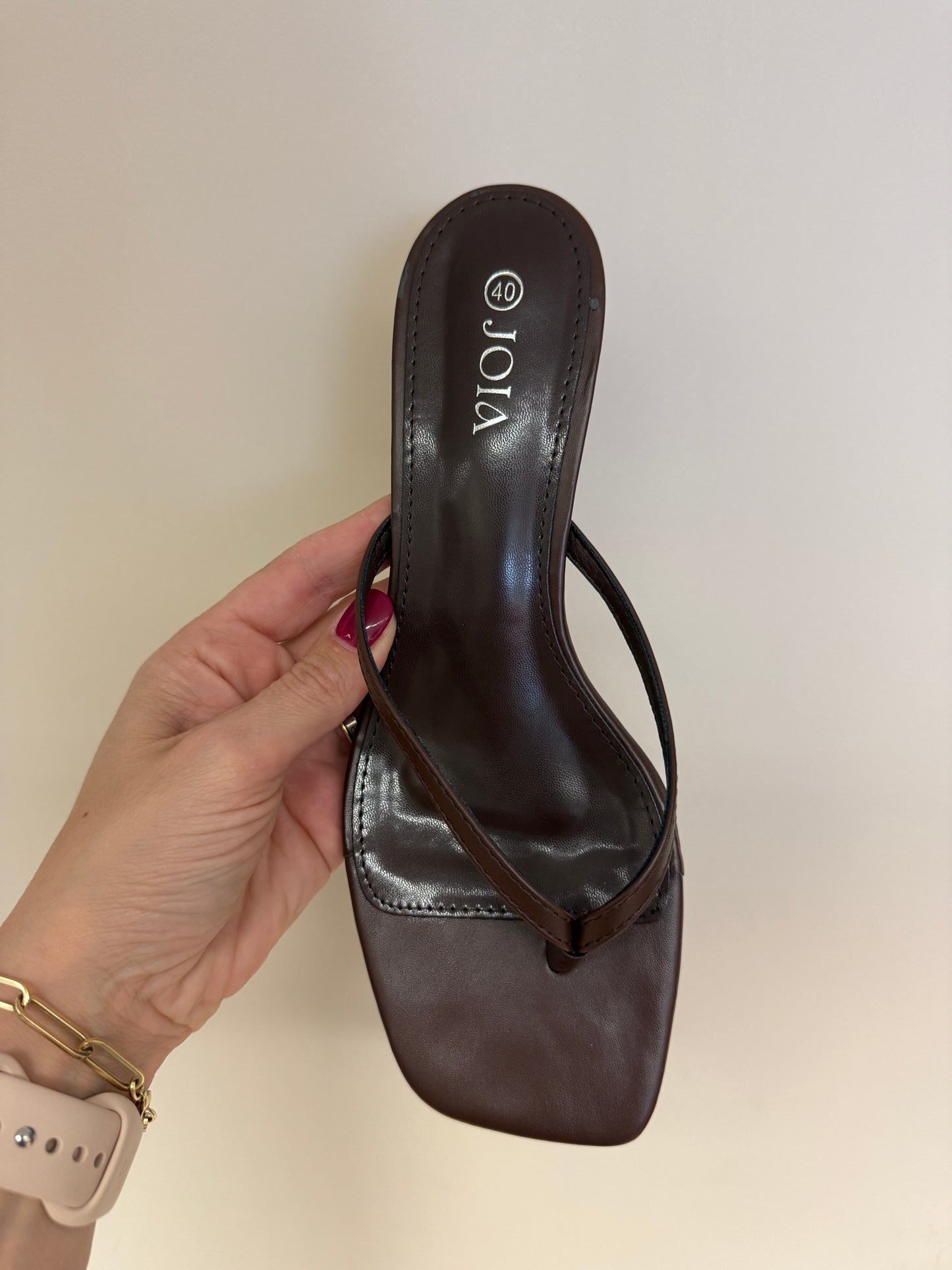 Sandalen Lize Donkerbruin
