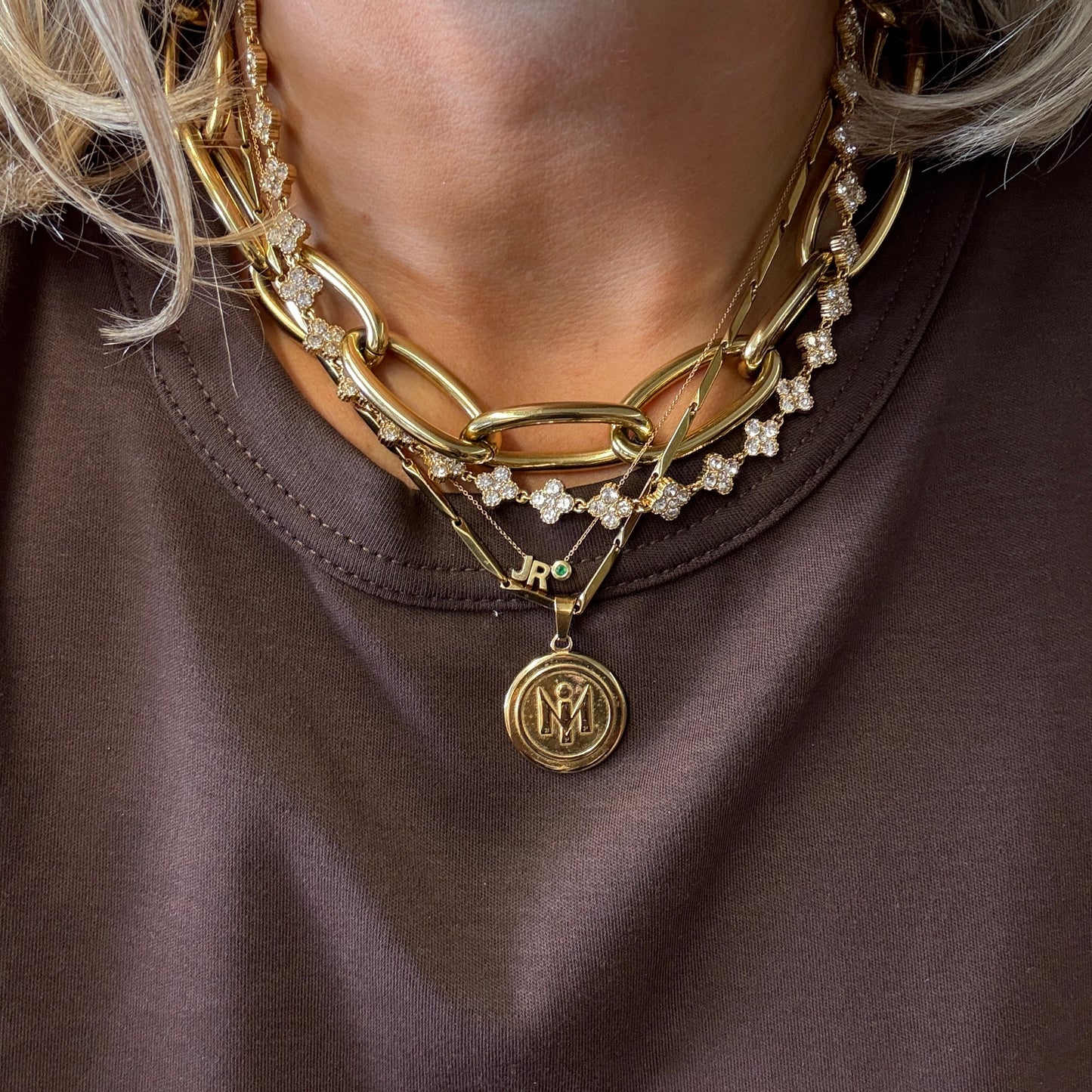 Ketting Steentjes Flower