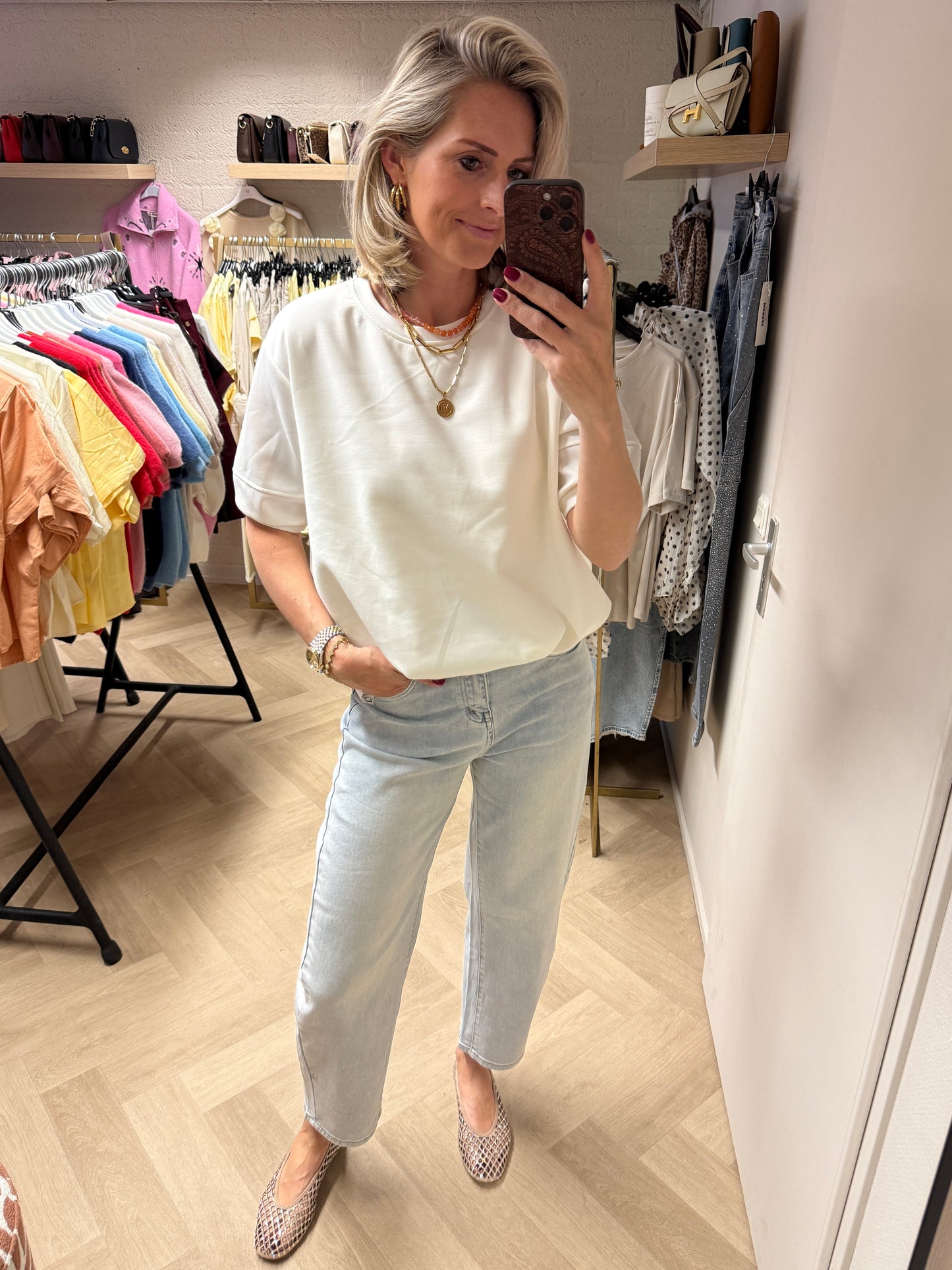 Shirt Ellie Comfy Pof Wit