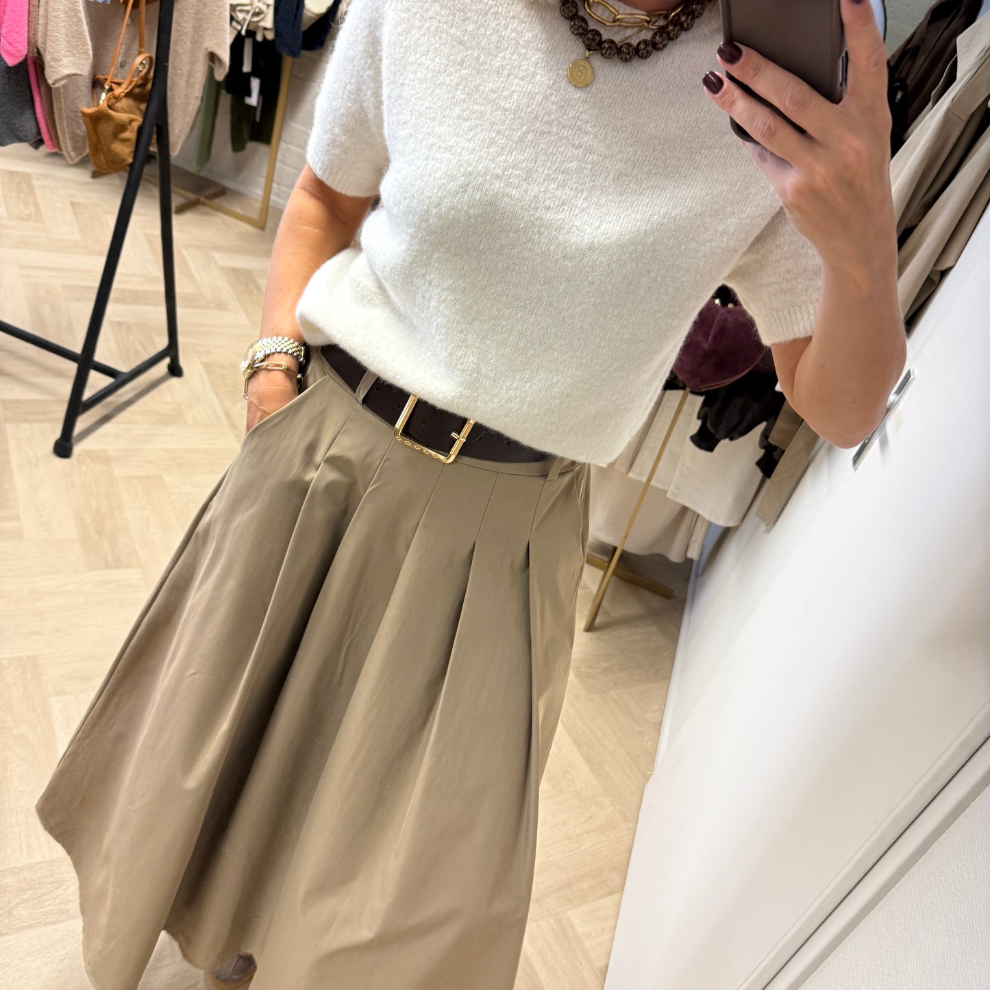 Rok Anna Riem Beige