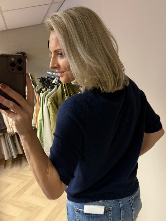 Trui Suzie Viscose Donkerblauw