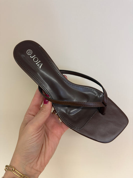 Sandalen Lize Donkerbruin