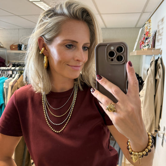 Ketting Dewi Goud Zilver 4 in 1