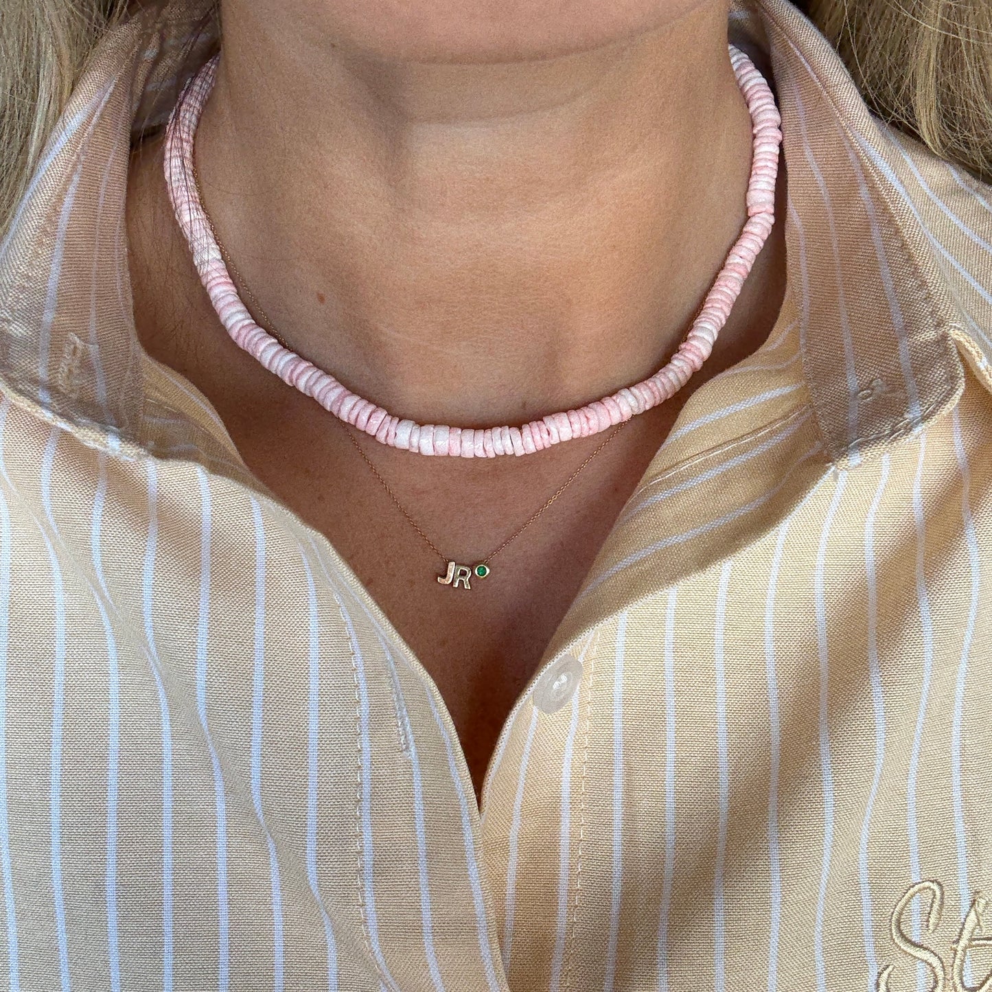 Ketting Multi Lichtroze