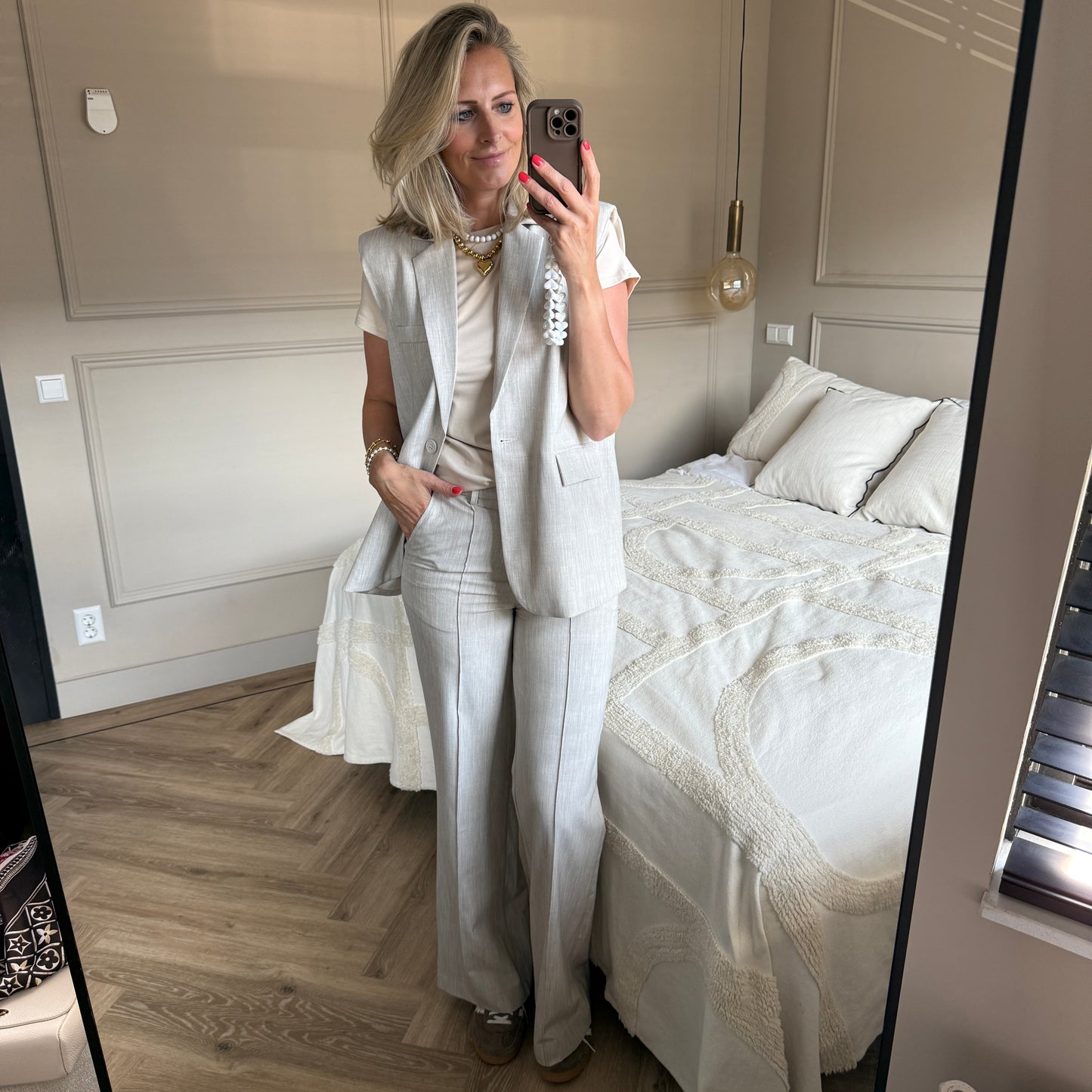 Pantalon Anya Beige