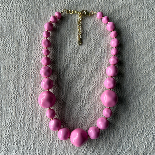 Ketting Stones Roze
